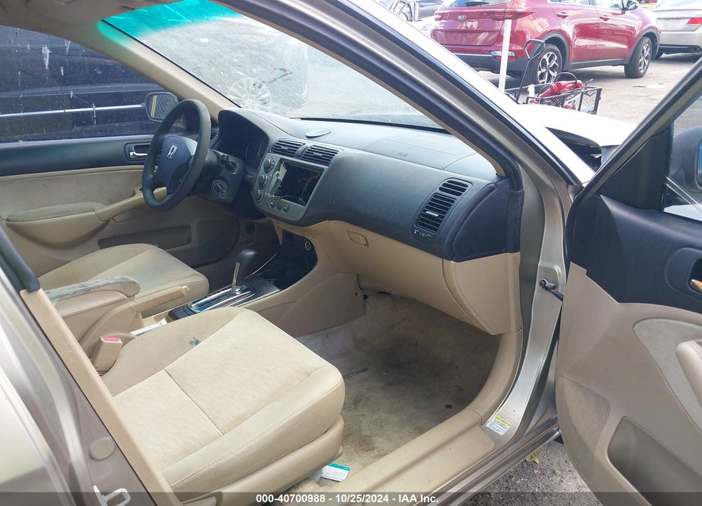 2005 HONDA CIVIC HYBRID VIN: JHMES96675S022667