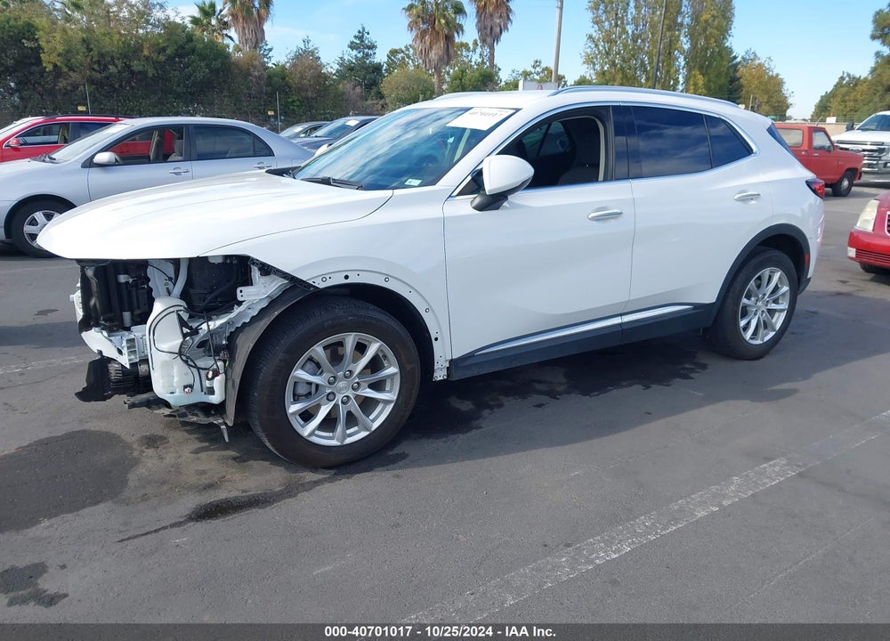 2021 BUICK ENVISION FWD PREFERRED VIN: LRBAZLR4XMD081331