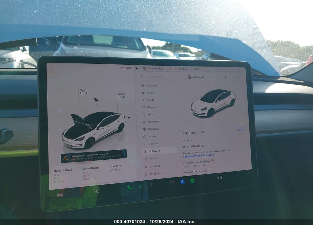 2023 TESLA MODEL 3 REAR-WHEEL DRIVE VIN: 5YJ3E1EA5PF575762