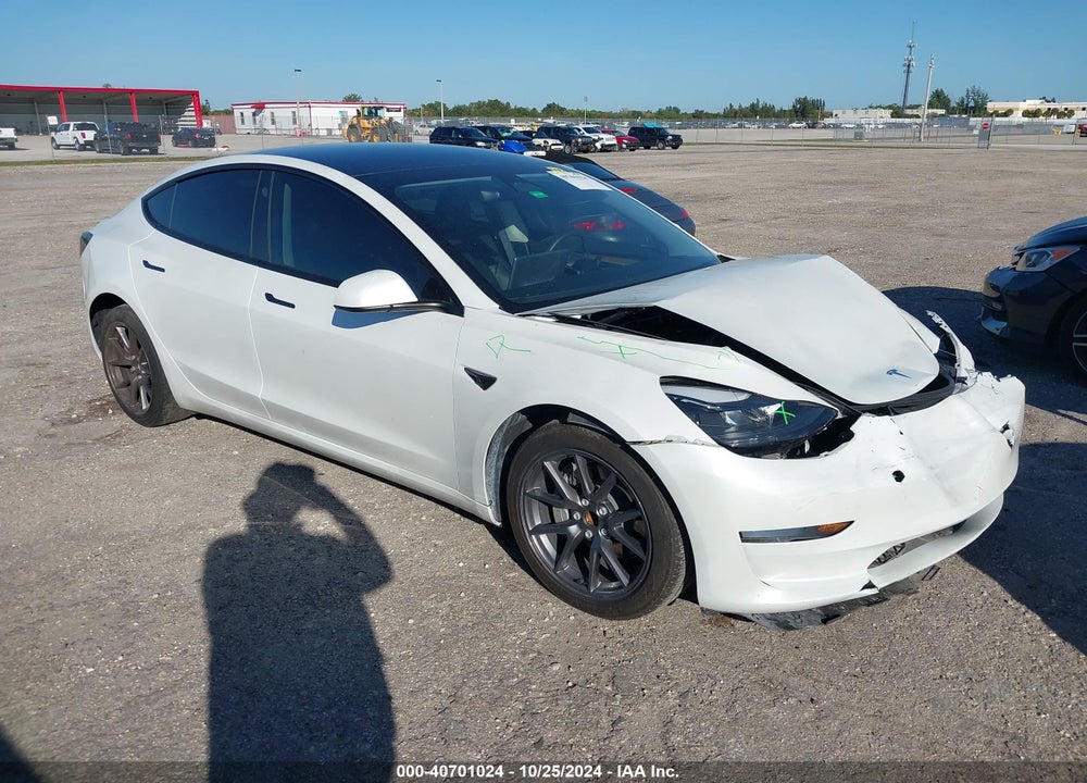 2023 TESLA MODEL 3 REAR-WHEEL DRIVE VIN: 5YJ3E1EA5PF575762