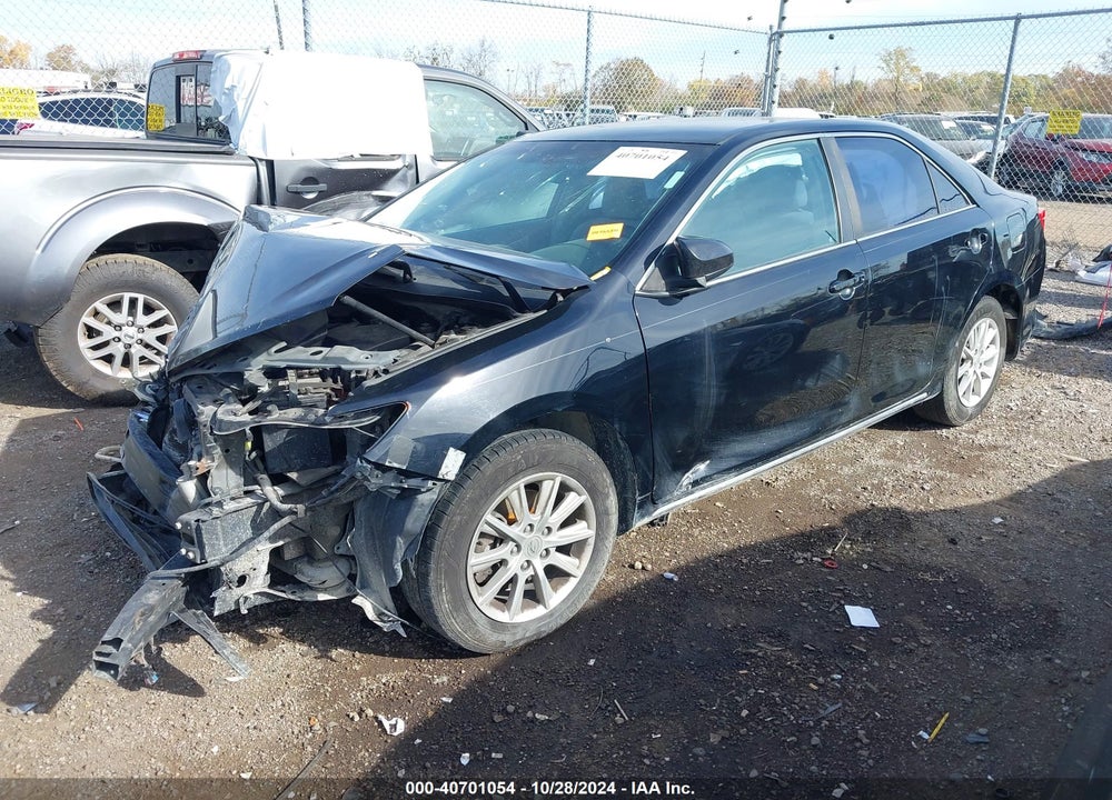 2012 TOYOTA CAMRY LE VIN: 4T4BF1FK3CR258257