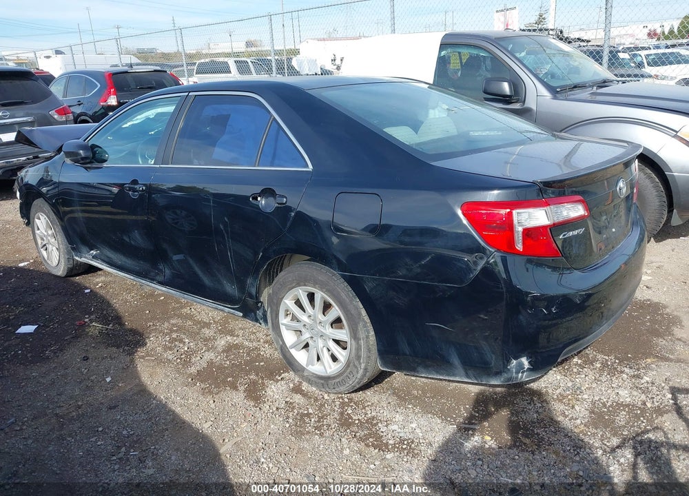 2012 TOYOTA CAMRY LE VIN: 4T4BF1FK3CR258257