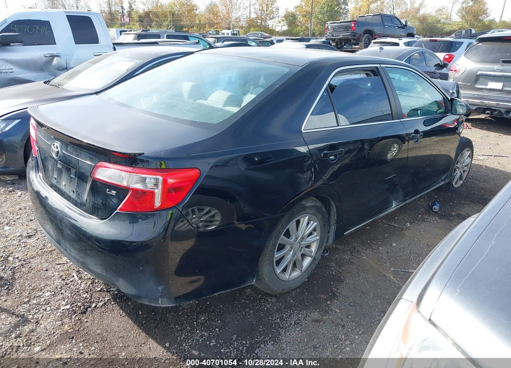 2012 TOYOTA CAMRY LE VIN: 4T4BF1FK3CR258257