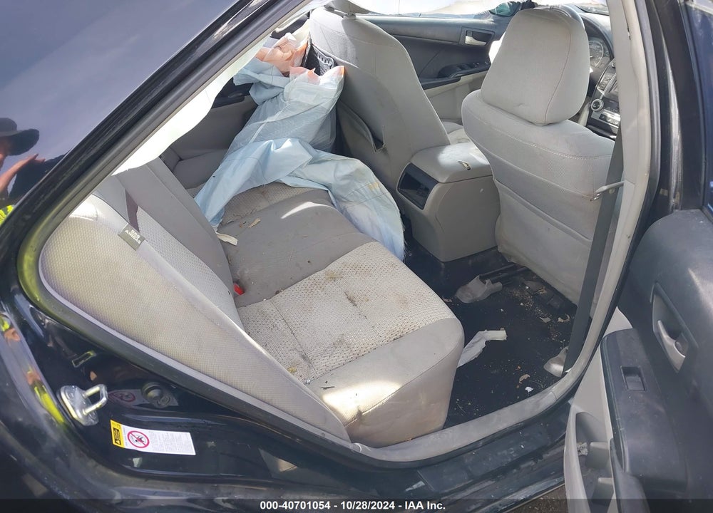 2012 TOYOTA CAMRY LE VIN: 4T4BF1FK3CR258257