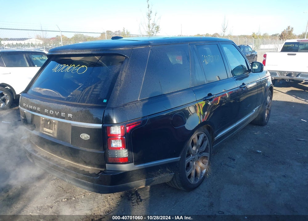 2014 LAND ROVER RANGE ROVER 5.0L V8 SUPERCHARGED/5.0L V8 SUPERCHARGED EBONY EDITION VIN: SALGS2EF7EA151137