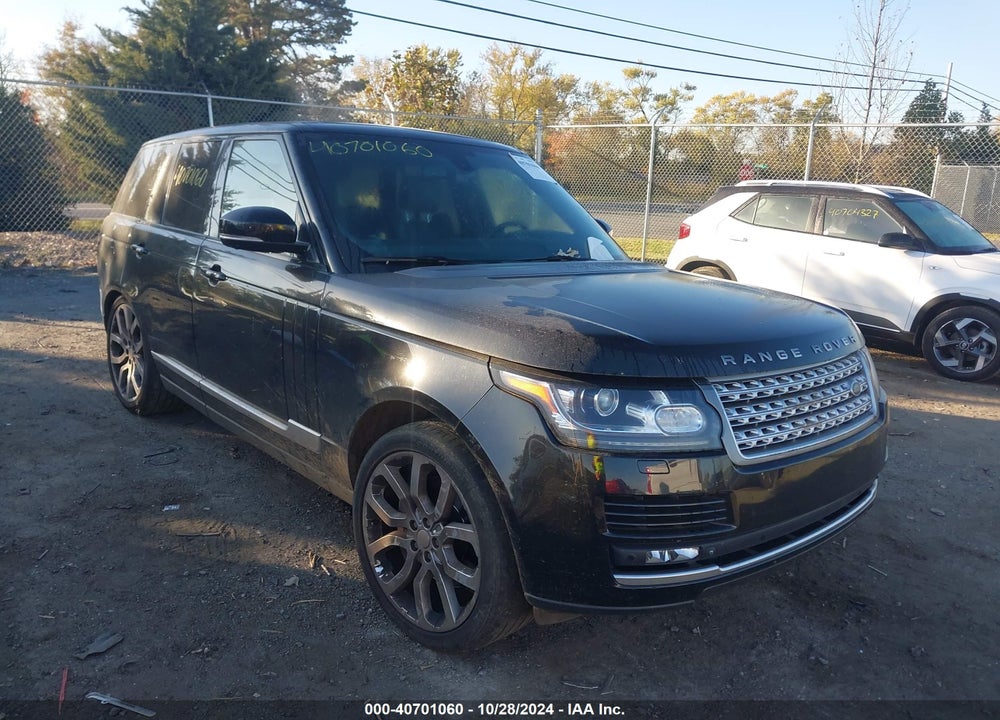 2014 LAND ROVER RANGE ROVER 5.0L V8 SUPERCHARGED/5.0L V8 SUPERCHARGED EBONY EDITION VIN: SALGS2EF7EA151137