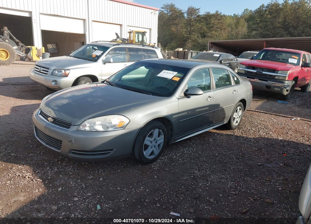 2009 CHEVROLET IMPALA LS VIN: 2G1WB57KX91109813