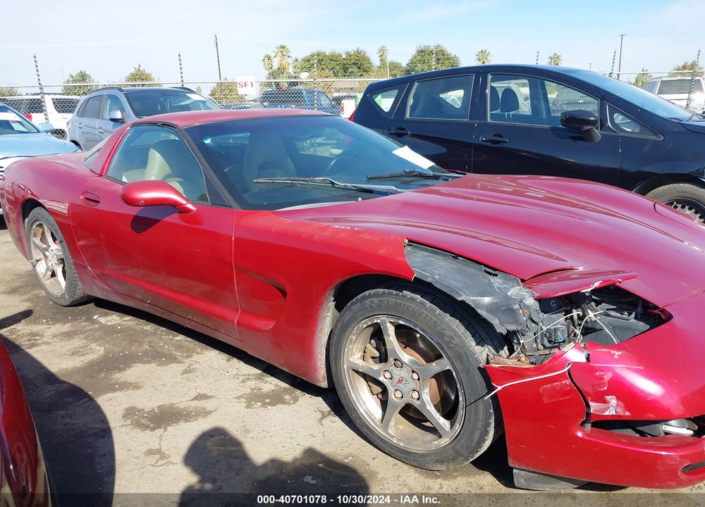 2002 CHEVROLET CORVETTE VIN: 1G1YY22GX25104785