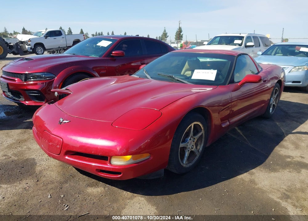 2002 CHEVROLET CORVETTE VIN: 1G1YY22GX25104785