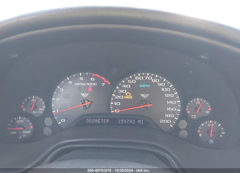 2002 CHEVROLET CORVETTE VIN: 1G1YY22GX25104785