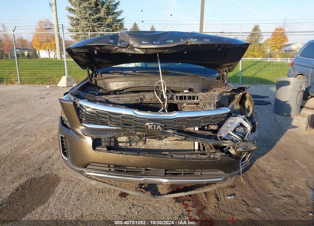 2021 KIA TELLURIDE S VIN: 5XYP6DHC9MG178122