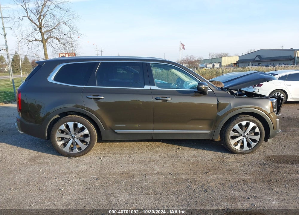 2021 KIA TELLURIDE S VIN: 5XYP6DHC9MG178122