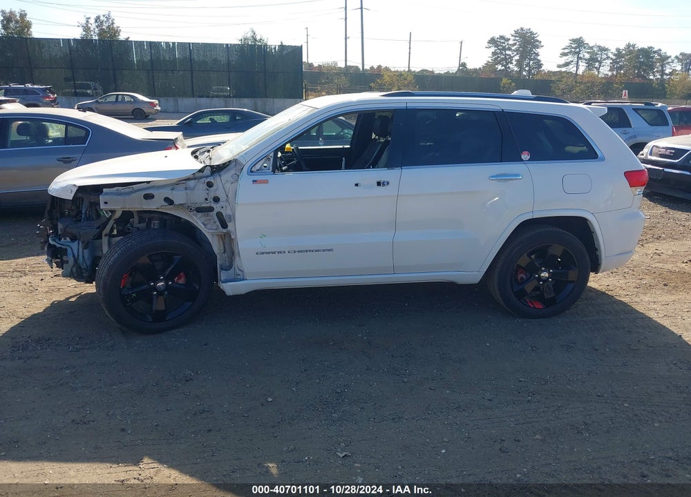 2016 JEEP GRAND CHEROKEE OVERLAND VIN: 1C4RJECG0GC335844