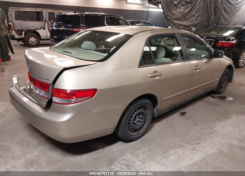 2003 HONDA ACCORD 2.4 LX VIN: 1HGCM56353A035603