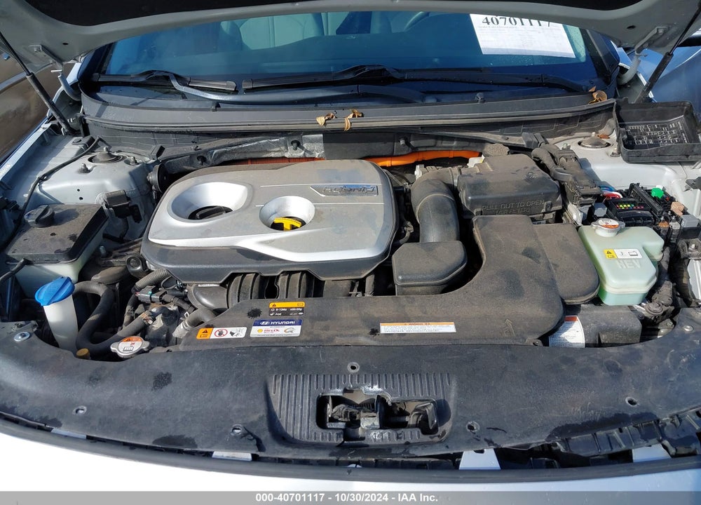 2016 HYUNDAI SONATA HYBRID SE VIN: KMHE24L18GA022548