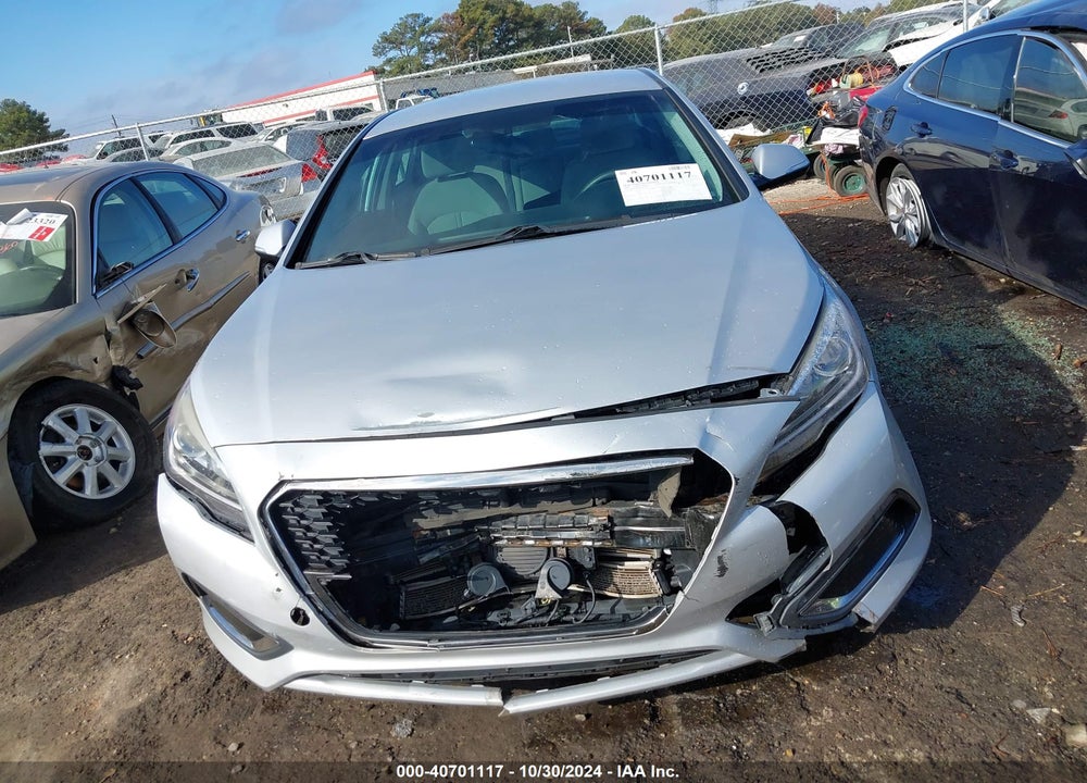 2016 HYUNDAI SONATA HYBRID SE VIN: KMHE24L18GA022548