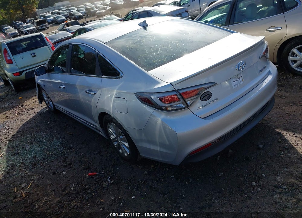 2016 HYUNDAI SONATA HYBRID SE VIN: KMHE24L18GA022548