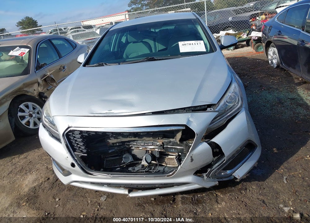 2016 HYUNDAI SONATA HYBRID SE VIN: KMHE24L18GA022548