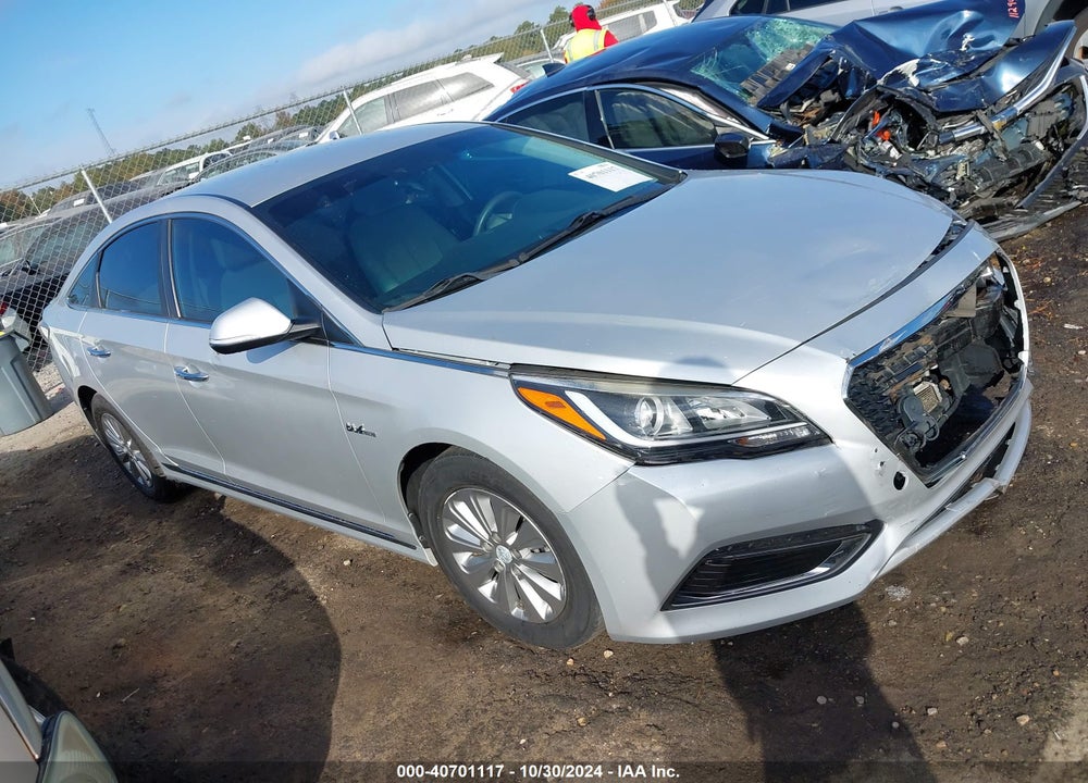 2016 HYUNDAI SONATA HYBRID SE VIN: KMHE24L18GA022548