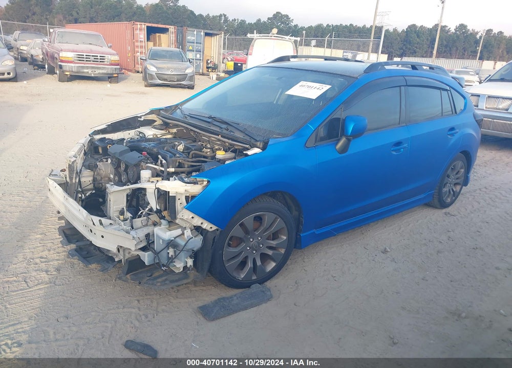 2014 SUBARU IMPREZA 2.0I SPORT PREMIUM VIN: JF1GPAL6XE8235150