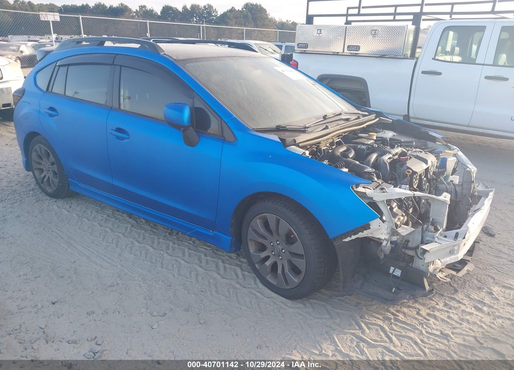 2014 SUBARU IMPREZA 2.0I SPORT PREMIUM VIN: JF1GPAL6XE8235150