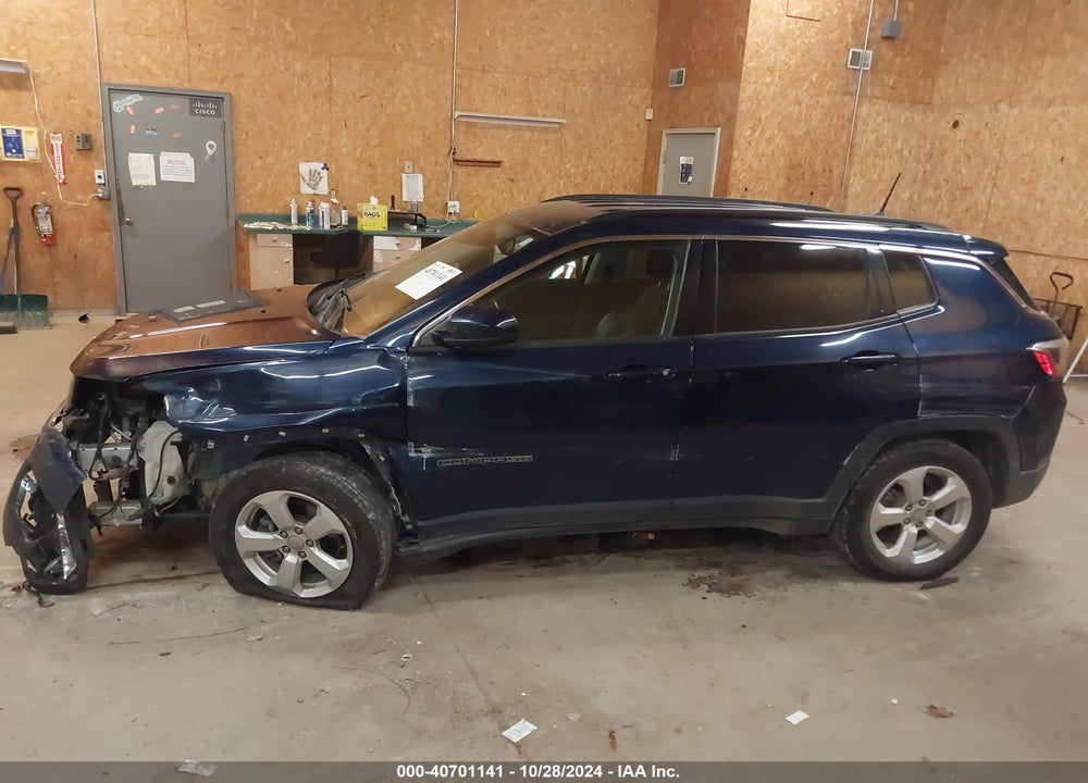 2018 JEEP COMPASS LATITUDE 4X4 VIN: 3C4NJDBBXJT331388