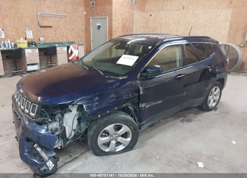 2018 JEEP COMPASS LATITUDE 4X4 VIN: 3C4NJDBBXJT331388
