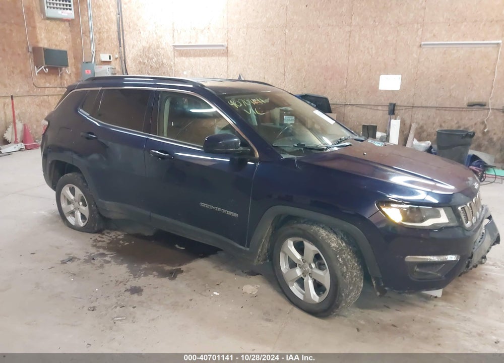 2018 JEEP COMPASS LATITUDE 4X4 VIN: 3C4NJDBBXJT331388
