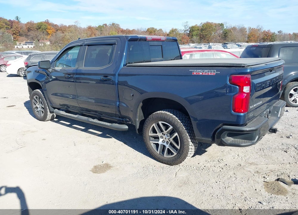 2020 CHEVROLET SILVERADO 1500 4WD SHORT BED LT TRAIL BOSS VIN: 1GCPYFEL4LZ292460