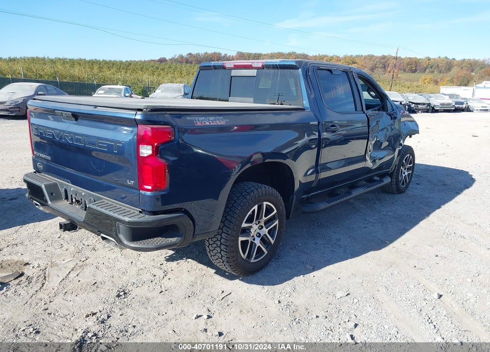 2020 CHEVROLET SILVERADO 1500 4WD SHORT BED LT TRAIL BOSS VIN: 1GCPYFEL4LZ292460