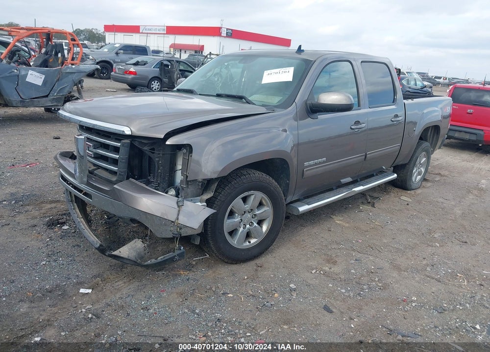 2013 GMC SIERRA 1500 SLT VIN: 3GTP2WE76DG119206
