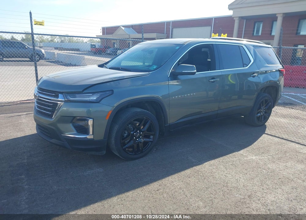2022 CHEVROLET TRAVERSE FWD LT CLOTH VIN: 1GNERGKWXNJ136182