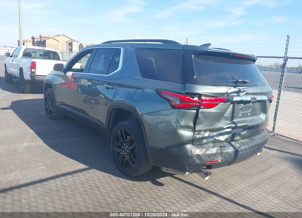 2022 CHEVROLET TRAVERSE FWD LT CLOTH VIN: 1GNERGKWXNJ136182