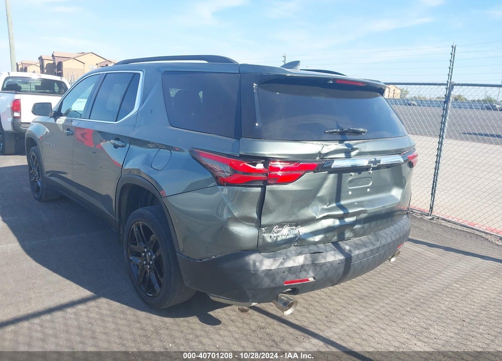 2022 CHEVROLET TRAVERSE FWD LT CLOTH VIN: 1GNERGKWXNJ136182