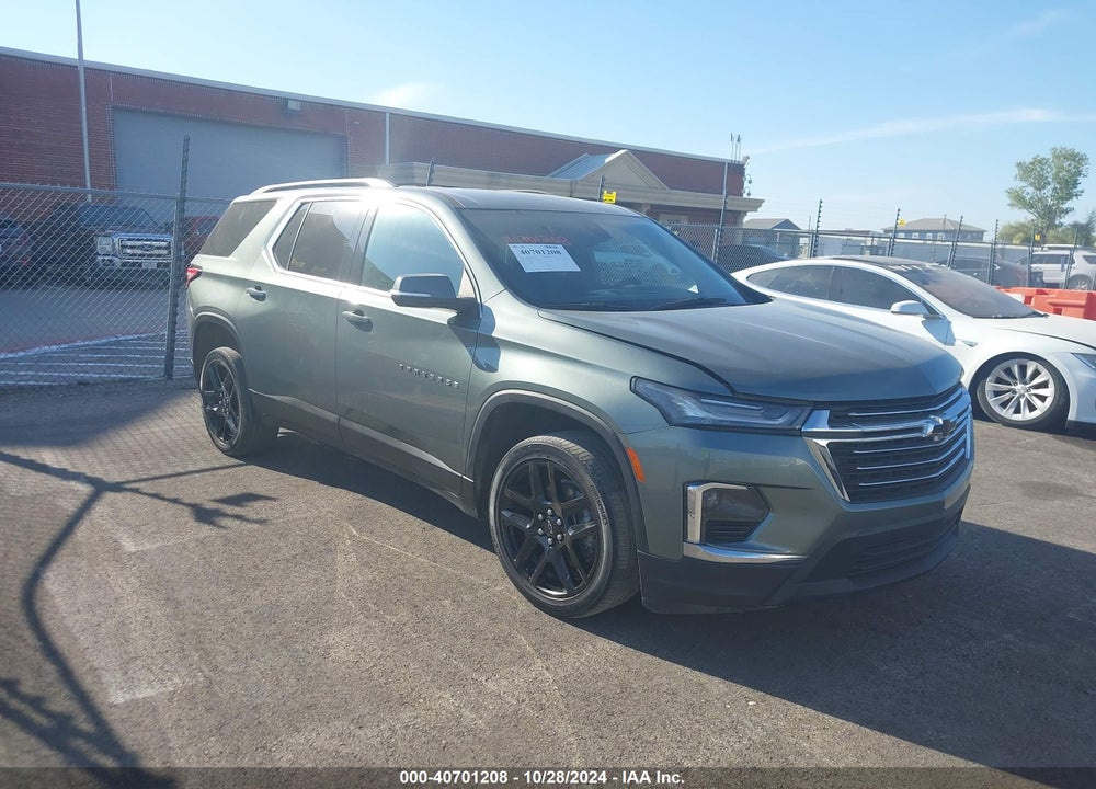 2022 CHEVROLET TRAVERSE FWD LT CLOTH VIN: 1GNERGKWXNJ136182