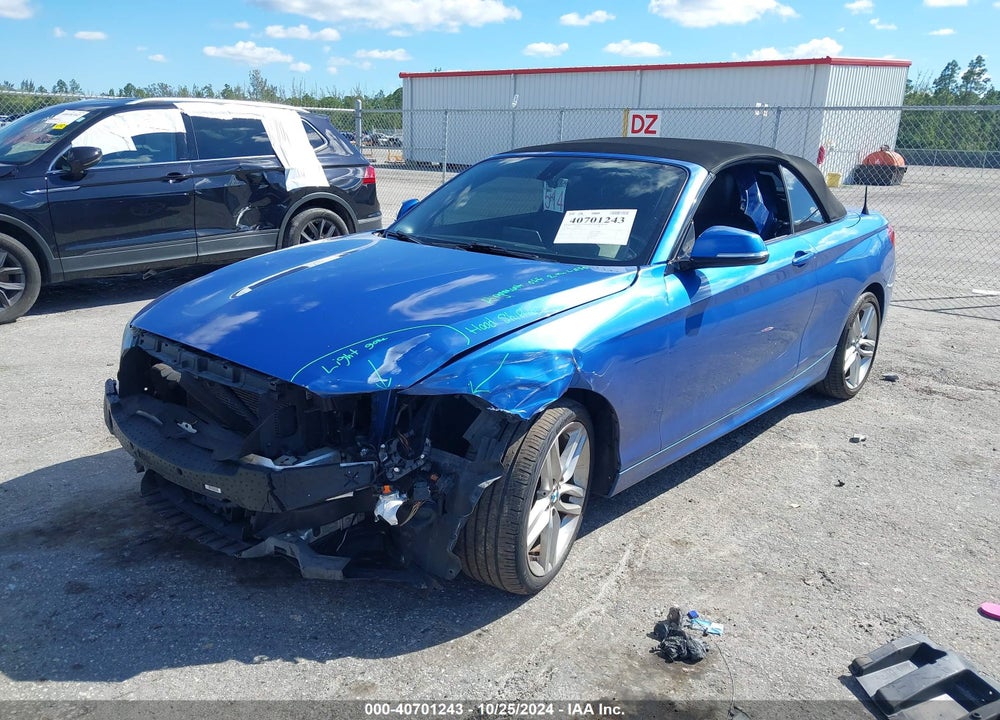 2016 BMW 228I VIN: WBA1K9C56GV321822