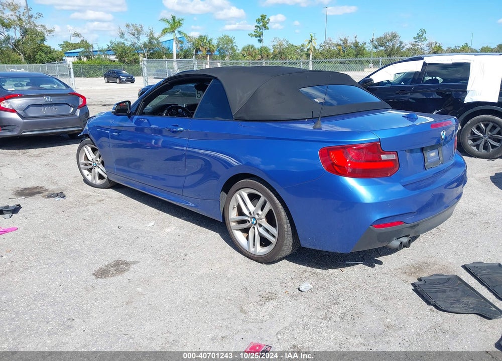 2016 BMW 228I VIN: WBA1K9C56GV321822