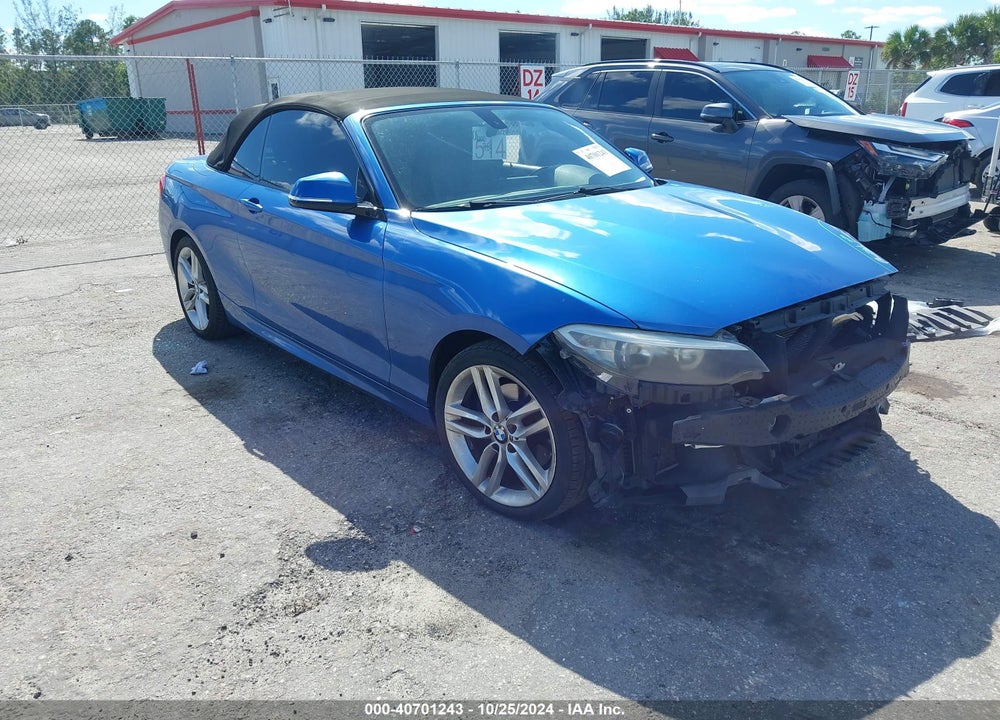 2016 BMW 228I VIN: WBA1K9C56GV321822