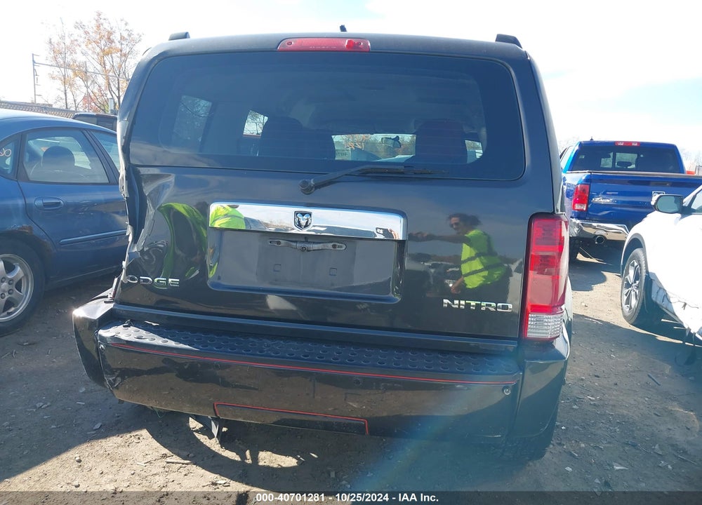 2011 DODGE NITRO SE VIN: 1D4PT2GK4BW510007