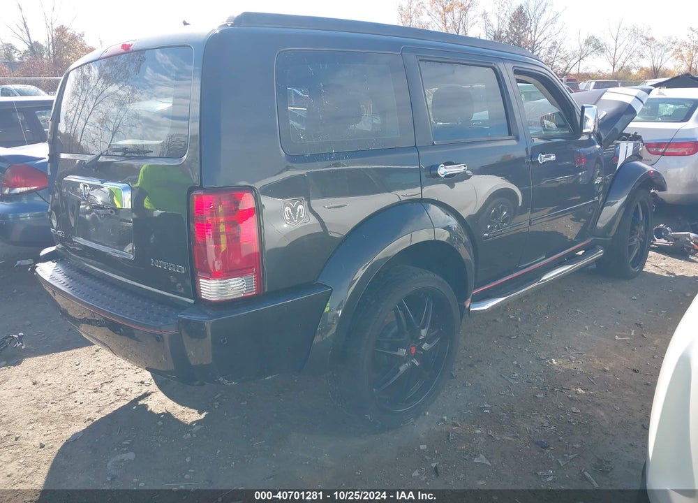 2011 DODGE NITRO SE VIN: 1D4PT2GK4BW510007