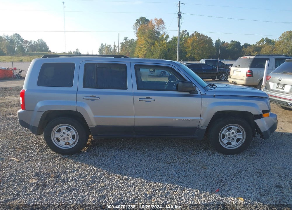 2016 JEEP PATRIOT SPORT VIN: 1C4NJPBB0GD562672