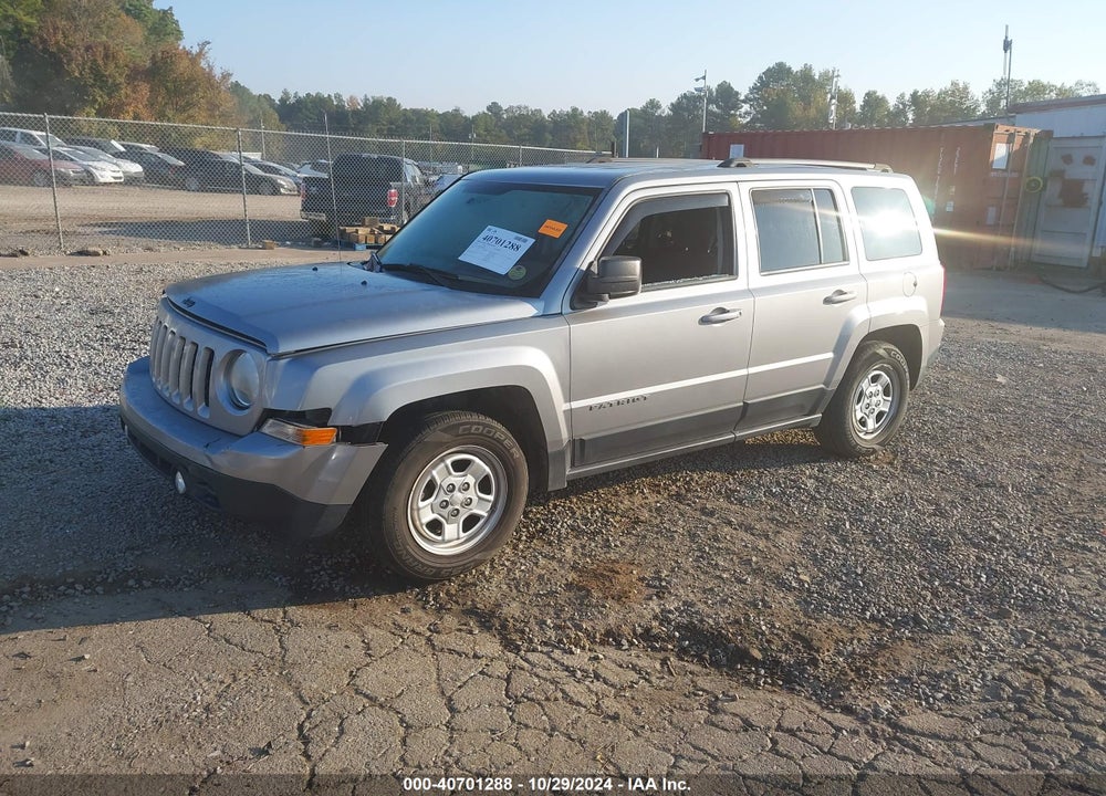 2016 JEEP PATRIOT SPORT VIN: 1C4NJPBB0GD562672