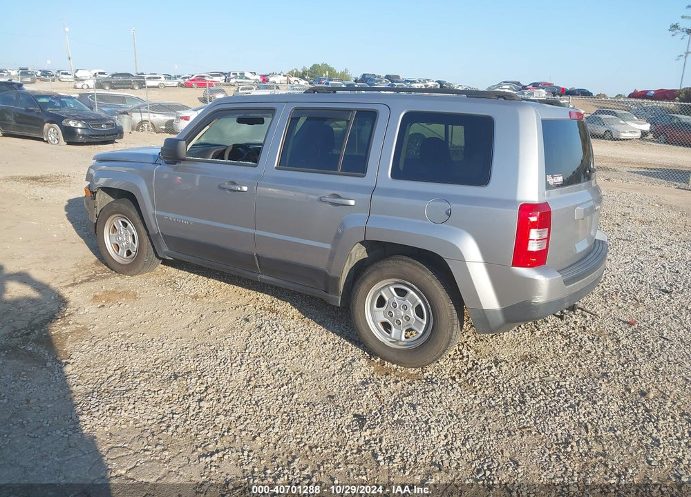 2016 JEEP PATRIOT SPORT VIN: 1C4NJPBB0GD562672