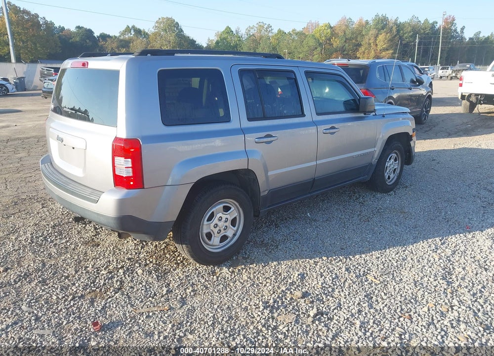 2016 JEEP PATRIOT SPORT VIN: 1C4NJPBB0GD562672