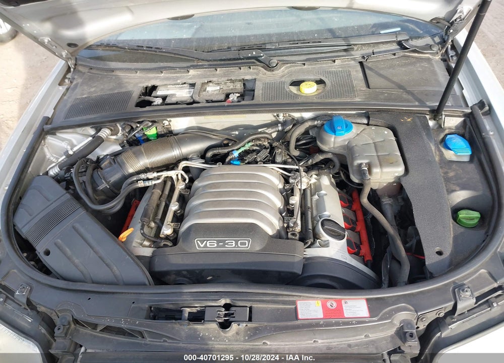 2002 AUDI A4 3.0 VIN: WAULT68E82A176439
