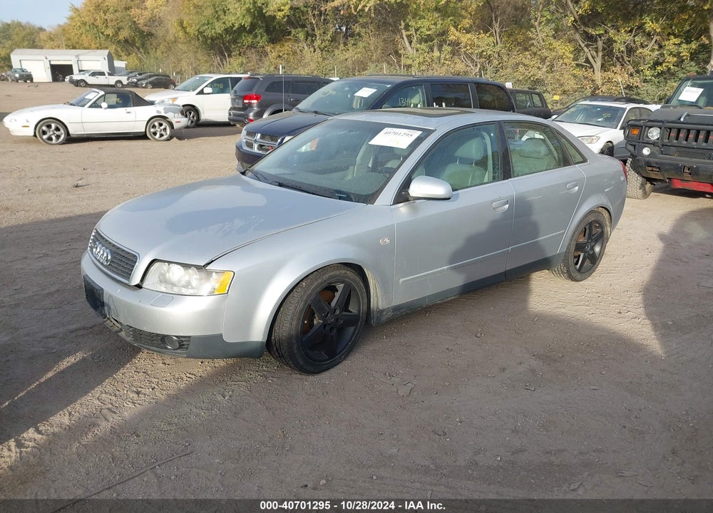 2002 AUDI A4 3.0 VIN: WAULT68E82A176439
