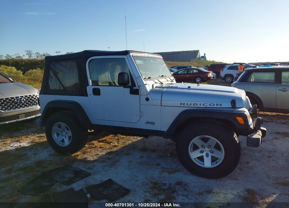 2006 ANGLER JEEP WR RUBICON VIN: 1J4FA69S26P788692
