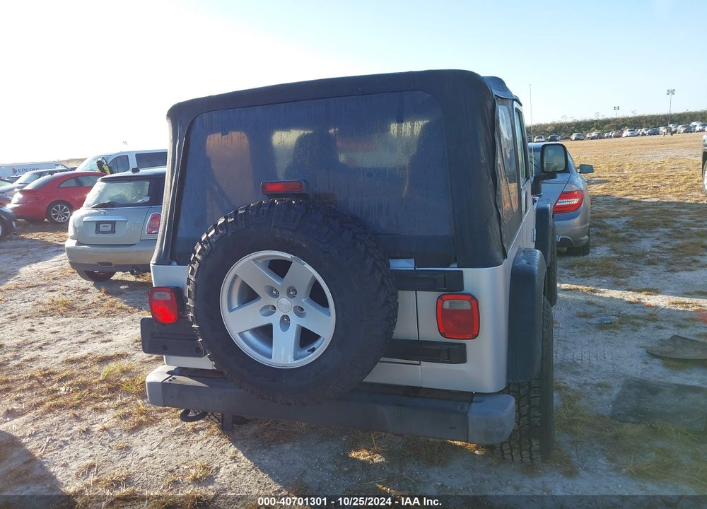 2006 ANGLER JEEP WR RUBICON VIN: 1J4FA69S26P788692