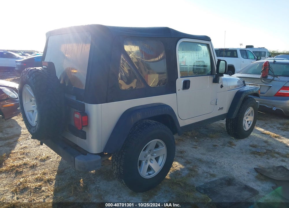 2006 ANGLER JEEP WR RUBICON VIN: 1J4FA69S26P788692