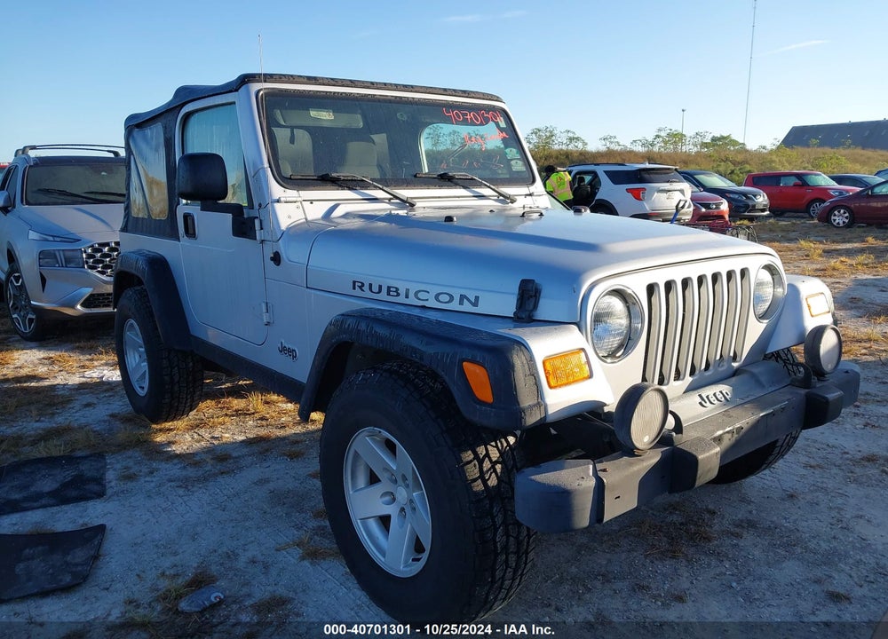 2006 ANGLER JEEP WR RUBICON VIN: 1J4FA69S26P788692